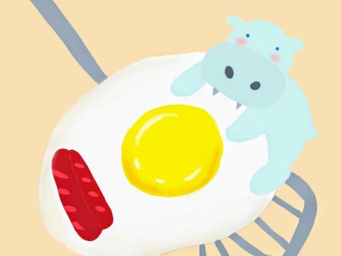 有點溫暖工作室 - 早餐店牆面設計