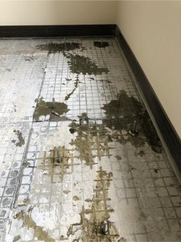 拓暘工程有限公司 - 大慶街磁磚隆起修繕工程