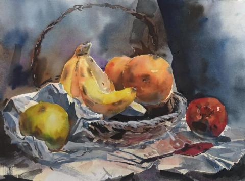 朱以任 - 水彩靜物