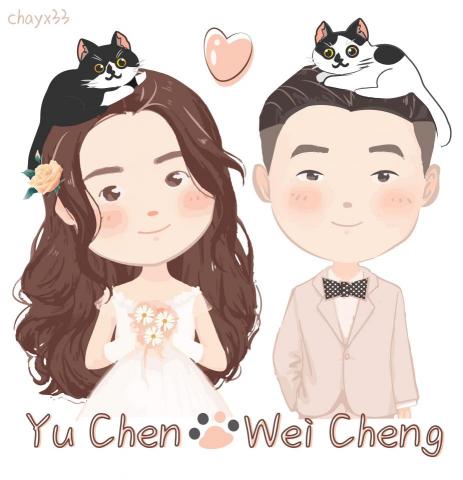 Michelle - 婚禮形象- 似顏繪