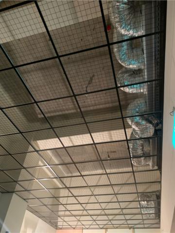 睿翔輕鋼架工程行 - （輕鋼架天花板）鐵網板、鍍鋅黑骨架 施工