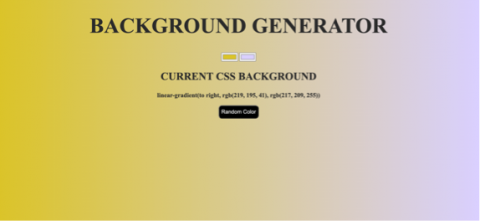 靜靜工作室 - 背景顏色隨機生成器