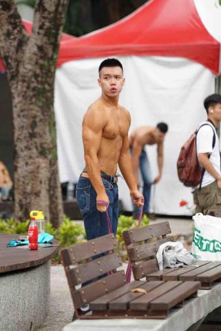 Steven  - 健身比賽