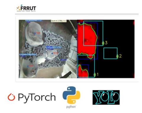 果實科技 - Machine Learning, Deep Learning. 即時影像辨認。使用技術，Python, Pytorch, Yolo V3,V4