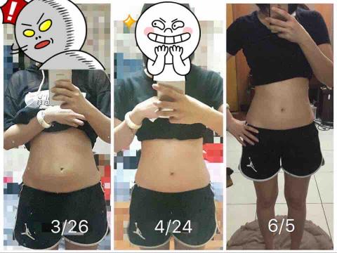 Mina營養師 - 女生永遠都覺得可以再瘦一點
改善消化與脹氣狀況 腹部跟腰圍的變化就會蠻明顯的喔～