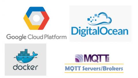 果實科技 -  其他常用雲端服務: GCP, DigitalOcean for Cloud Service. Docker container 快速建置及節省成本與管理方便，MQTT broker即時訊息技術