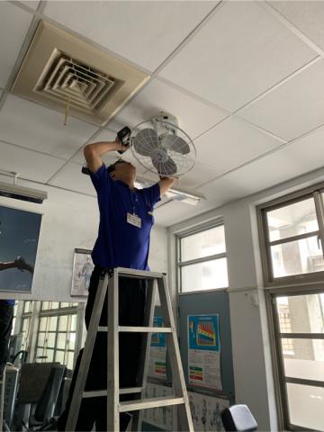 宏蔚工程有限公司 - 風扇清潔維修汰換