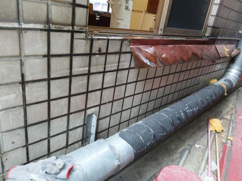 賴克明防水防漏 - 板橋六必居民權分店~外牆施作（透明不變黃）防水材