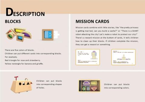 黃語蓁 - <使用方式>
積哩積哩 - 兒童學習/培養收納習慣玩具