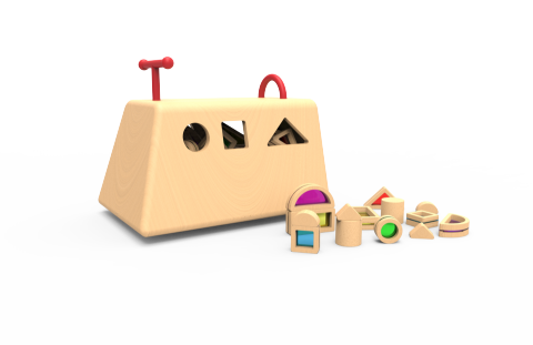 黃語蓁 - 積哩積哩 - 兒童學習/培養收納習慣玩具