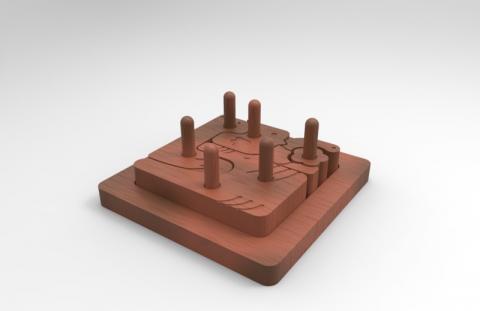 黃語蓁 - 食木鏈 - 兒童學習玩具