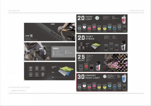 AW - XTRM -腳踏車把帶DM設計