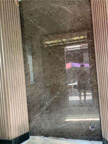 大理石專業美容 - 玄關牆面無縫