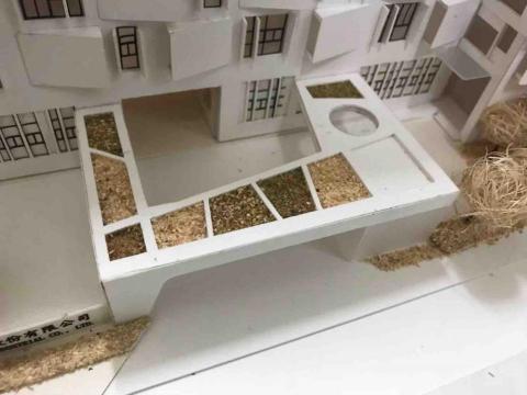 喬斯設計 - 工廠立面模型