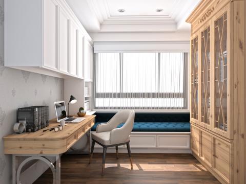 Season 3D 室內模擬 - 書房