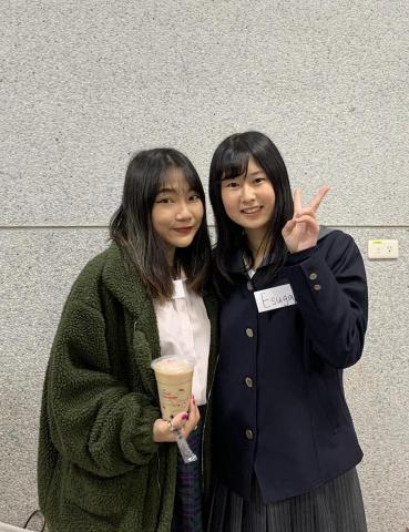 黃妤婕 - 學校接待日本貴賓～