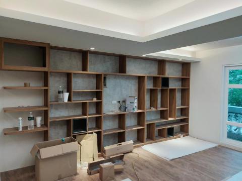 冠欣室內裝修工程行 - 書櫃 電0916363507 免費規劃