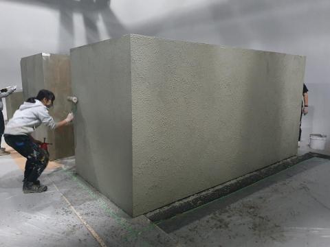 志誠工程有限公司 - 泥作工程-片廠道具施作