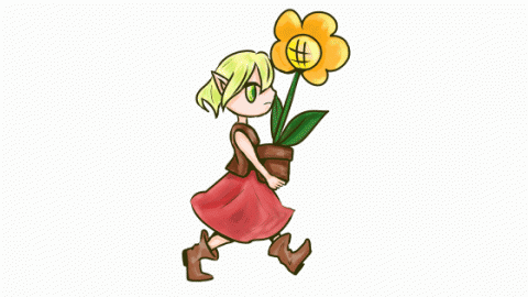 由佳 - 走路動畫