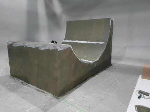 志誠工程有限公司 - 木工+泥作+油漆工程片廠道具施作