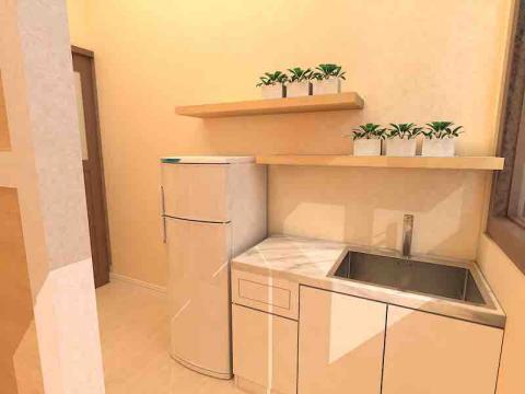 Season 3D 室內模擬 - 茶水間