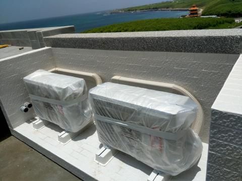 漢神企業社/冷氣空調服務 - 冷氣安裝-外機定位管槽配置