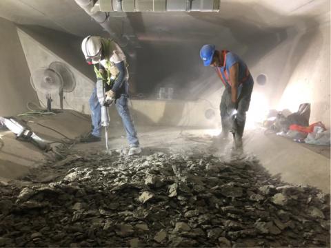 廣振工程 - 高鐵軌道下箱樑