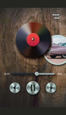 BradStudio - music player app ui