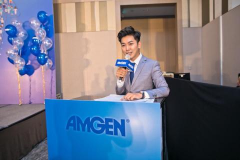 何偉綸 - 受邀擔任AMGEN大藥廠 年會晚宴 主持人