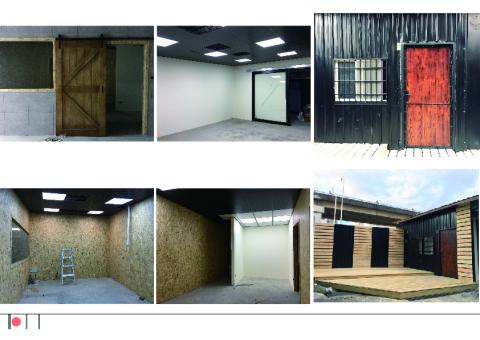 Iyo - 環保板材osb板 簡約設計 工業風格木門