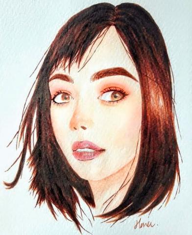 Hana Wei - 麥可筆 色鉛筆 代針筆