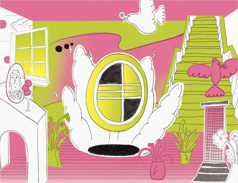 劉曉綺 - 誠品書店虎尾六週年慶視覺元素