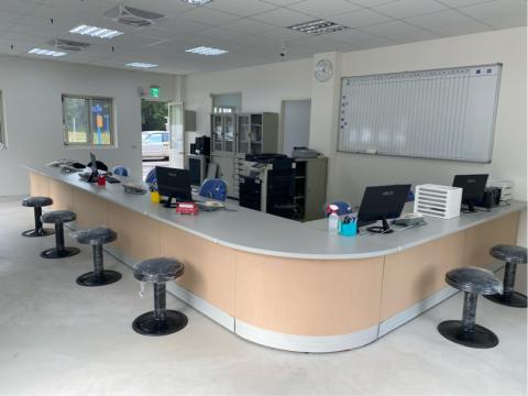 力豪室內裝修櫥櫃家具工程 - 公共洽談櫃檯-1 力豪室內裝修櫥櫃家具工程 - 公共洽談櫃檯-1