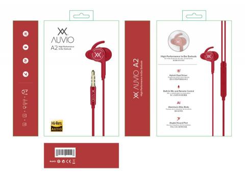 Linus Tseng - AUVIO 包裝設計