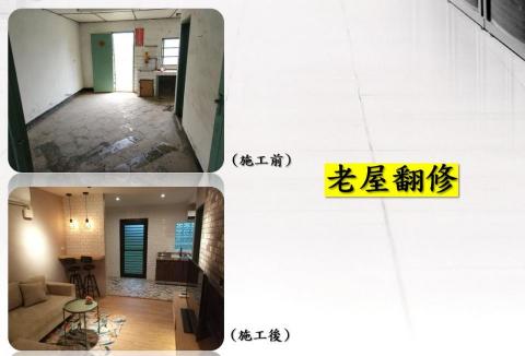 僑緻國際有限公司 - 老屋翻修
水電、輕隔間、軟式裝潢