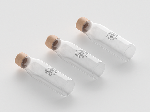 Addie - 健康飲品logo設計_模擬示意