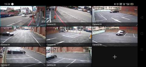 捷勝資訊企業社 - 8路監視器畫面