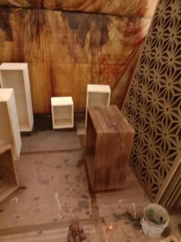 優美家油漆 - 木家具葉片門染色噴烤