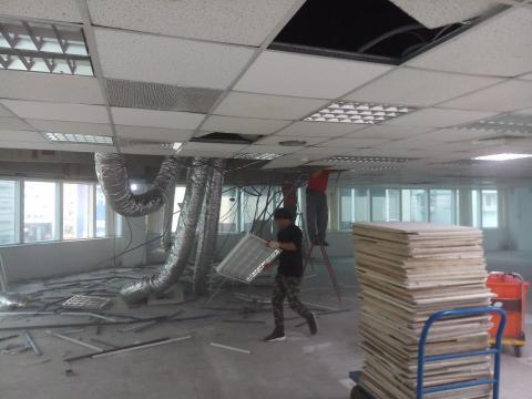 得地利工程有限工司 - 長安西路辦公室拆除