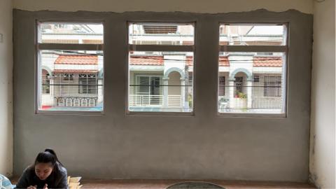 陳畇庭 - 牆面重新打底粉光