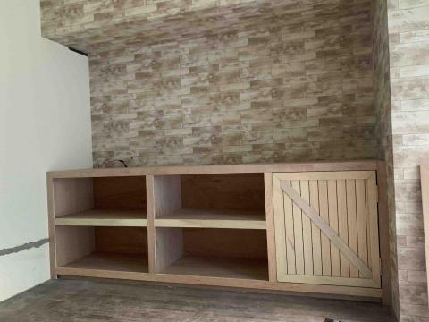 名文工程 - 工業風手作木櫃