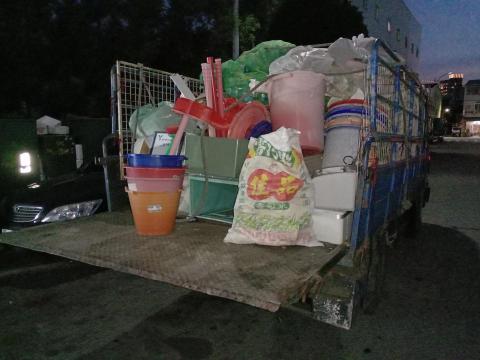 大眾國際資源回收 - 車滿了