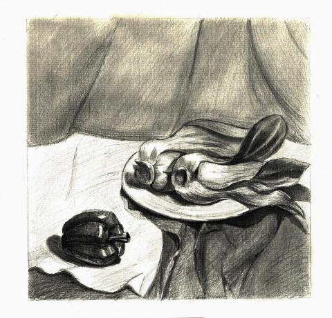 張瑜庭 - 素描靜物