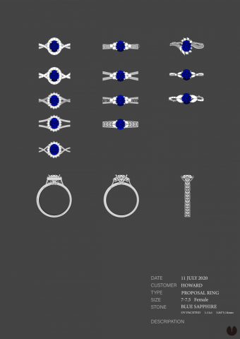 Cindy - 求婚戒訂製