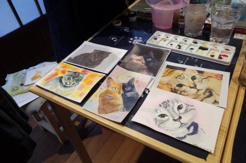 微風工作室 - 小班制，水彩繪畫課學生作品