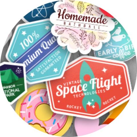 2S Design House - 貼紙，貼標設計│Sticker
請提供文字檔、商品照片，洽談後報價。