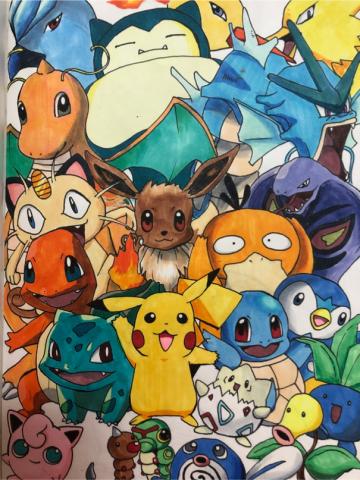 大宛 - 麥克筆作品