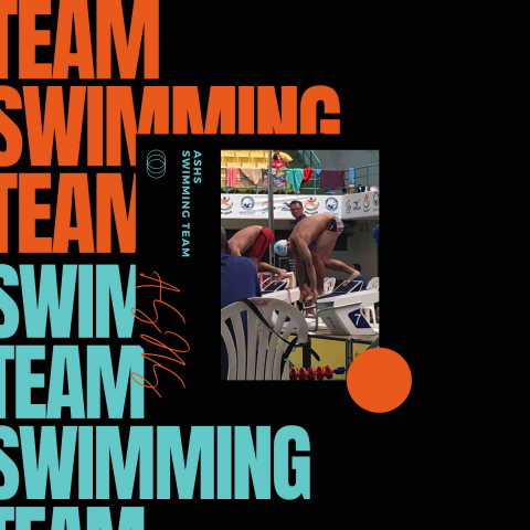 super backing - 游泳隊ig排版封面