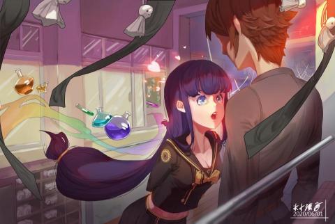 水小強 - 大型海報插畫(厚塗