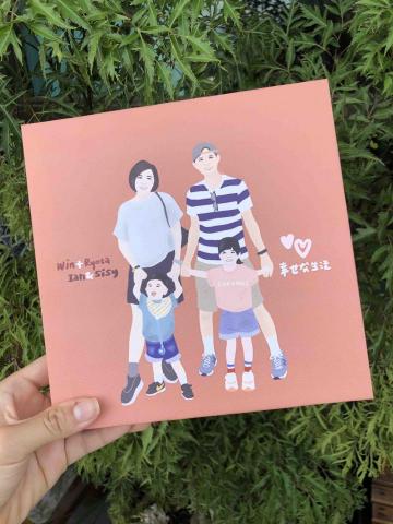 Darcy 邱韻樺 - 客製化無框畫20*20